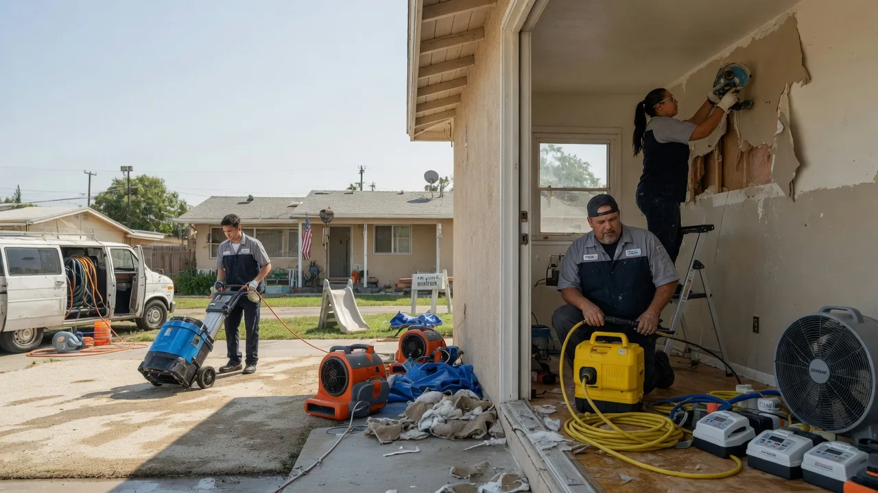 Water Damage Restoration in Imperial, TX near me